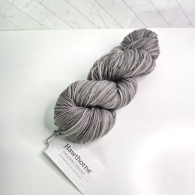 Knit Picks Hawthorne Fingering in 26688 Slate Kettle Dye - Image 1