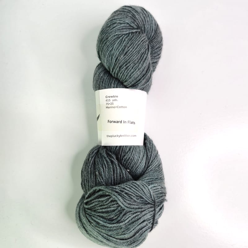 The Plucky Knitter Crewbie Fingering in Forward in Flats - Image 2