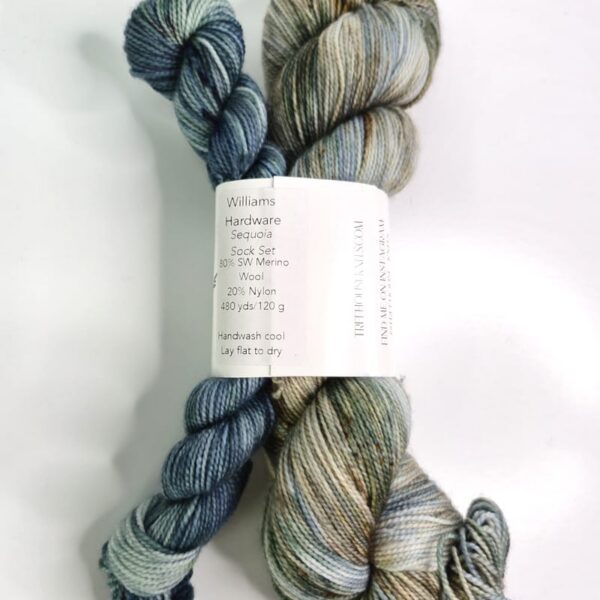 Image of Treehouse Knits Sequoia Sock Set in Williams Hardware