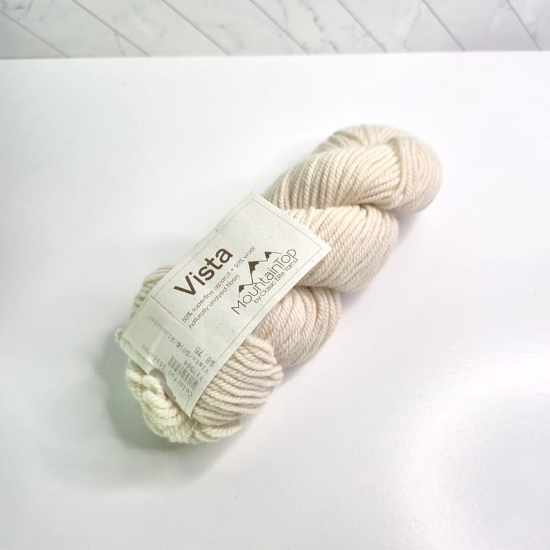 Classic Elite Yarns Mountaintop Vista in 6016 Alabaster - Image 1