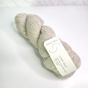 Purl Soho Linen Quill in 1020 Oatmeal Gray - Image 1