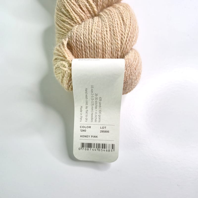 Purl Soho Linen Quill in 1240 Honey Pink - Image 2