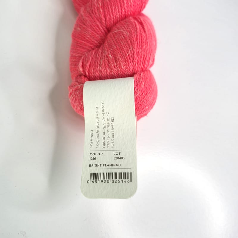 Purl Soho Linen Quill in 1256 Bright Flamingo - Image 2