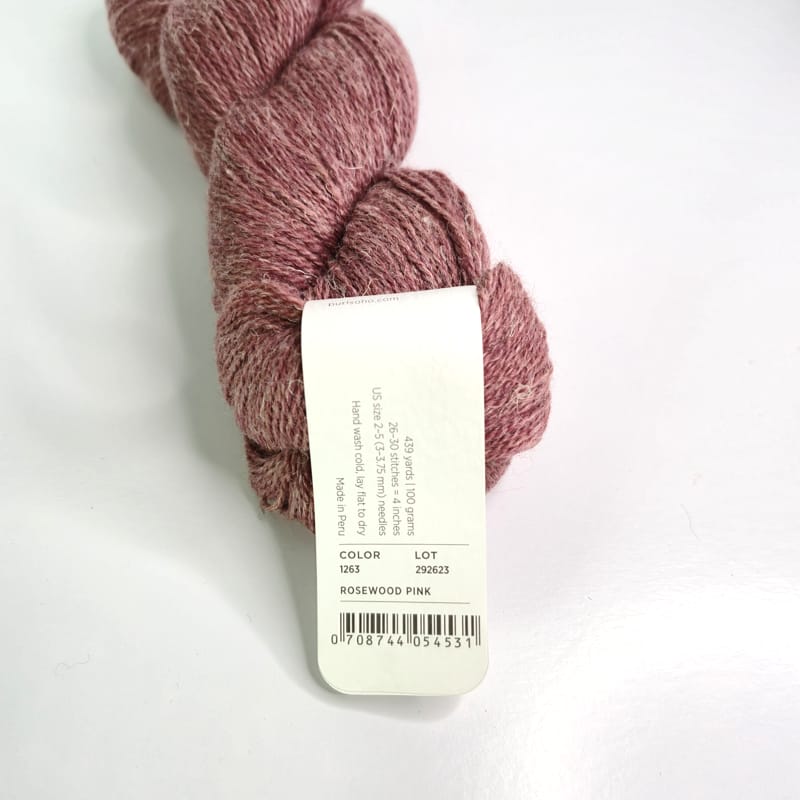 Purl Soho Linen Quill in 1263 Rosewood Pink - Image 2