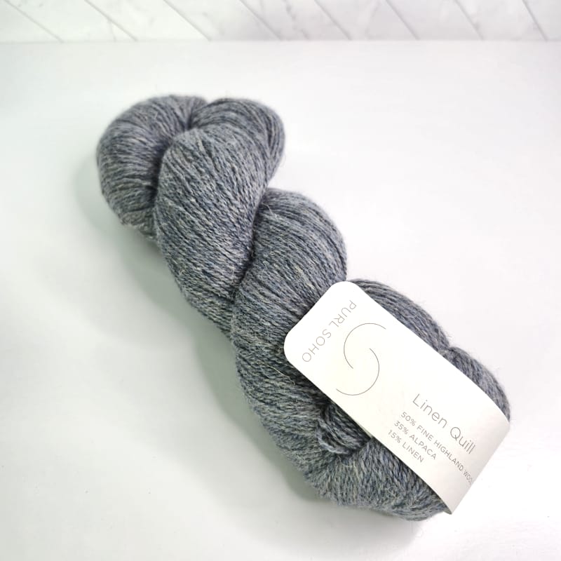 Purl Soho Linen Quill in 1515 Gray Denim - Image 1