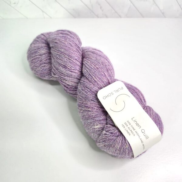 Purl Soho Linen Quill in 1592 Crocus Bud