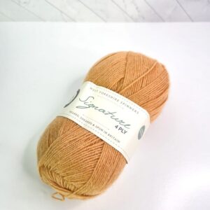 West Yorkshire Spinners Signature 4 PLY Solids in 358 Turmeric - Image 1