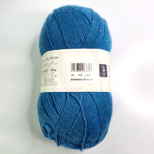 Image of West Yorkshire Spinners Signature 4 PLY Solids in 365 Blueberry Bonbon