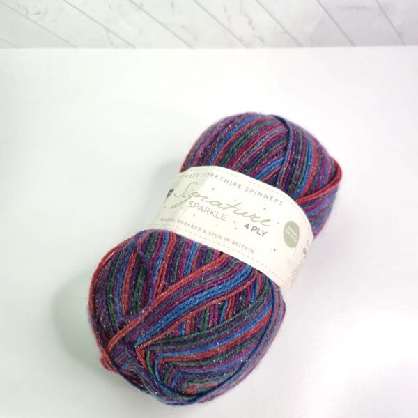 Image of West Yorkshire Spinners Signature 4 PLY Sparkle in 1051 Vintage Tinsel