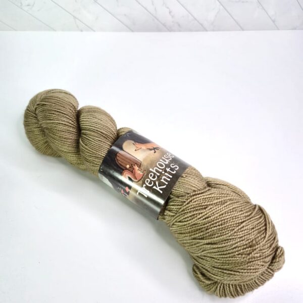 Image of Treehouse Knits Sequoia Sock in Serendipity in Khaki