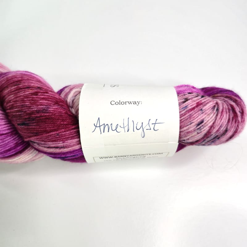 Barnyard Knits Sock/Fingering in Amethyst - Image 2