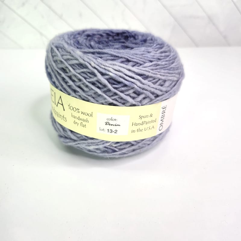 Freia Handpaint Yarns Freia Ombré Sport Gradient in Denim - Image 2