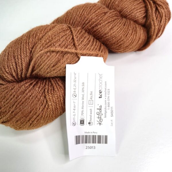 Image of Knit Picks Gloss Fingering in 25013 Masala