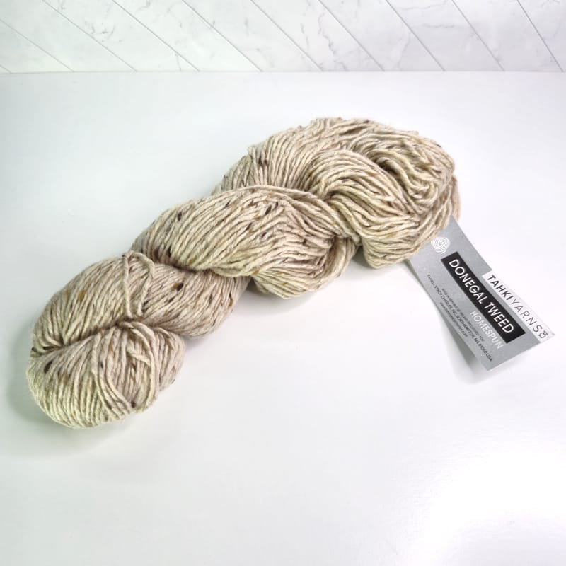 Tahki Yarns Donegal Tweed Homespun (Vintage) in 1Bc0848 Beige - Image 1