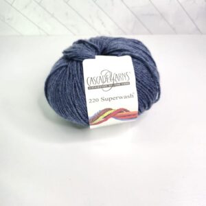 Cascade Yarns 220 Superwash® in 904 Colonial Blue Heather - Image 1