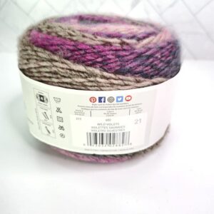 Lion Brand Ferris Wheel in 602 Wild Violets - Image 2