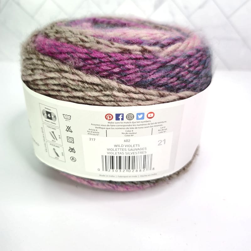 Lion Brand Ferris Wheel in 602 Wild Violets - Image 2