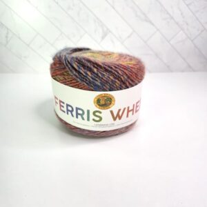 Lion Brand Ferris Wheel in 605 Buttercup - Image 1