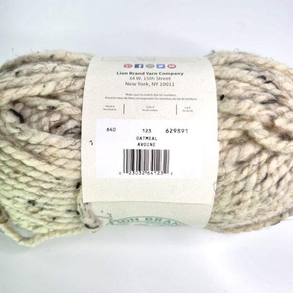 Image of Lion Brand Wool Ease Thick & Quick in 123 Oatmeal