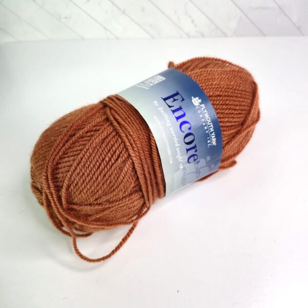 Image of Plymouth Yarn Encore Worsted Solids & Heathers in 456 Harvest