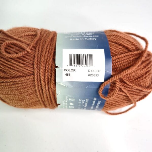 Image of Plymouth Yarn Encore Worsted Solids & Heathers in 456 Harvest