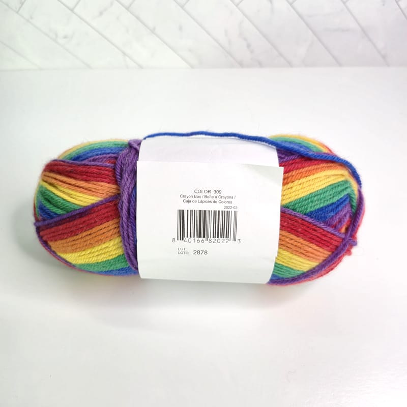 Universal Yarn Deluxe Stripes in 309 Crayon Box - Image 2