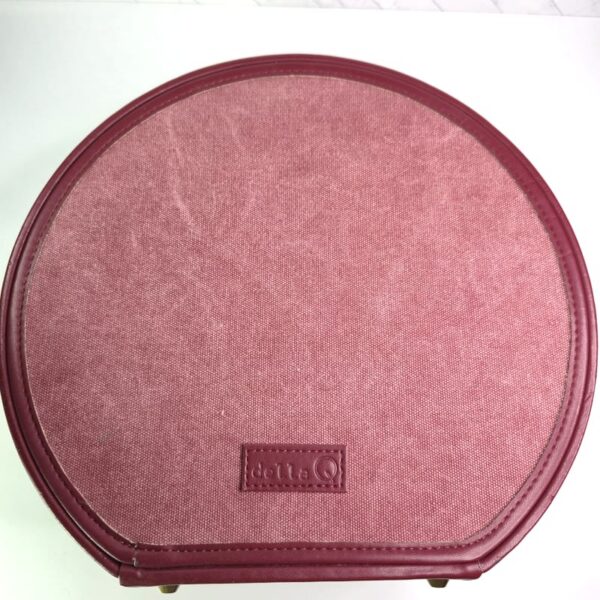 Image of Della Q Makers Hat Box in Maroon