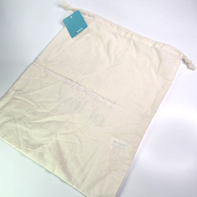 Hobbii Canvas Drawstring Bag with "bundle of love" Print - Image 2