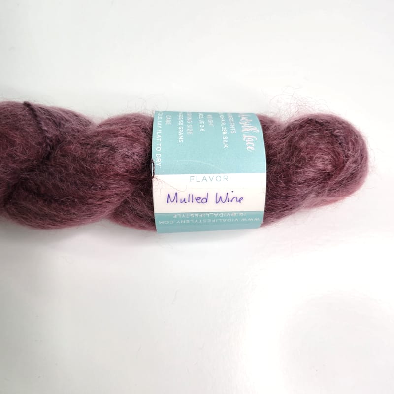 Vida Lifestyle NY Kidsilk Lace in Mulled Wine - Image 2