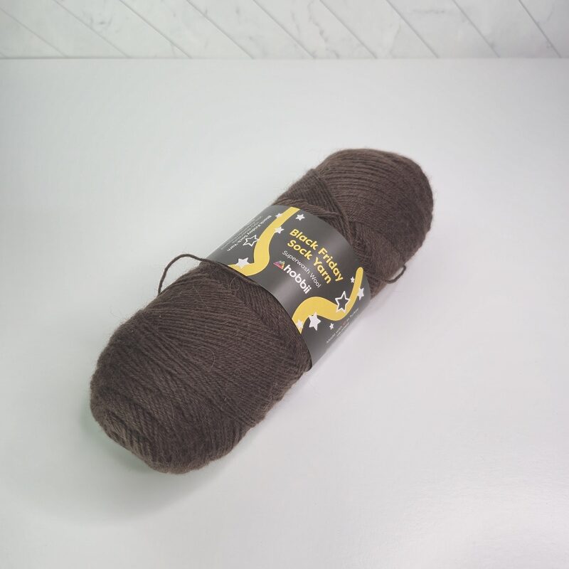 Hobbii Black Friday Sock in Brown - Image 1