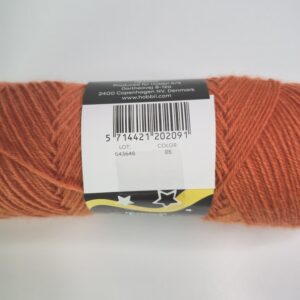 Hobbii Black Friday Sock in Orange - Image 2