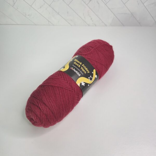 Image of Hobbii Black Friday Sock in Red