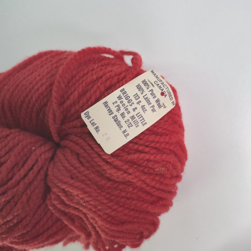 Briggs & Little 2 Ply No. 2/12 in Red - Image 2