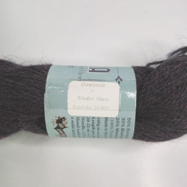 Image of John Arbon Textiles Devonia DK in Cinder Glow