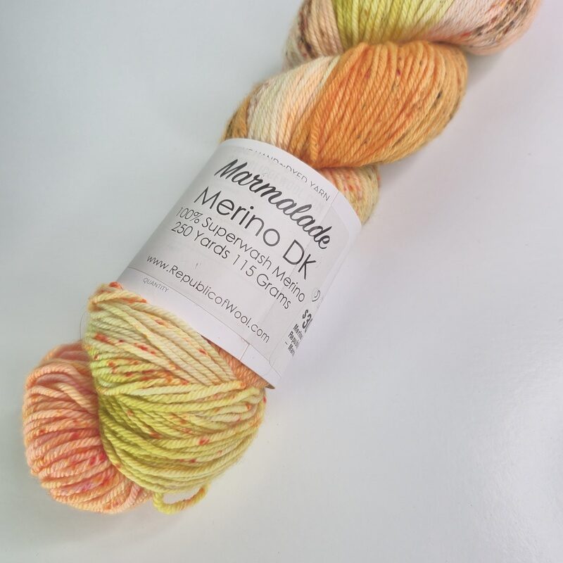 Republic Of Wool DK Superwash Merino in Marmalade - Image 2