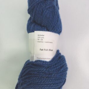The Plucky Knitter Scholar in Fat Fish Blue - Image 2