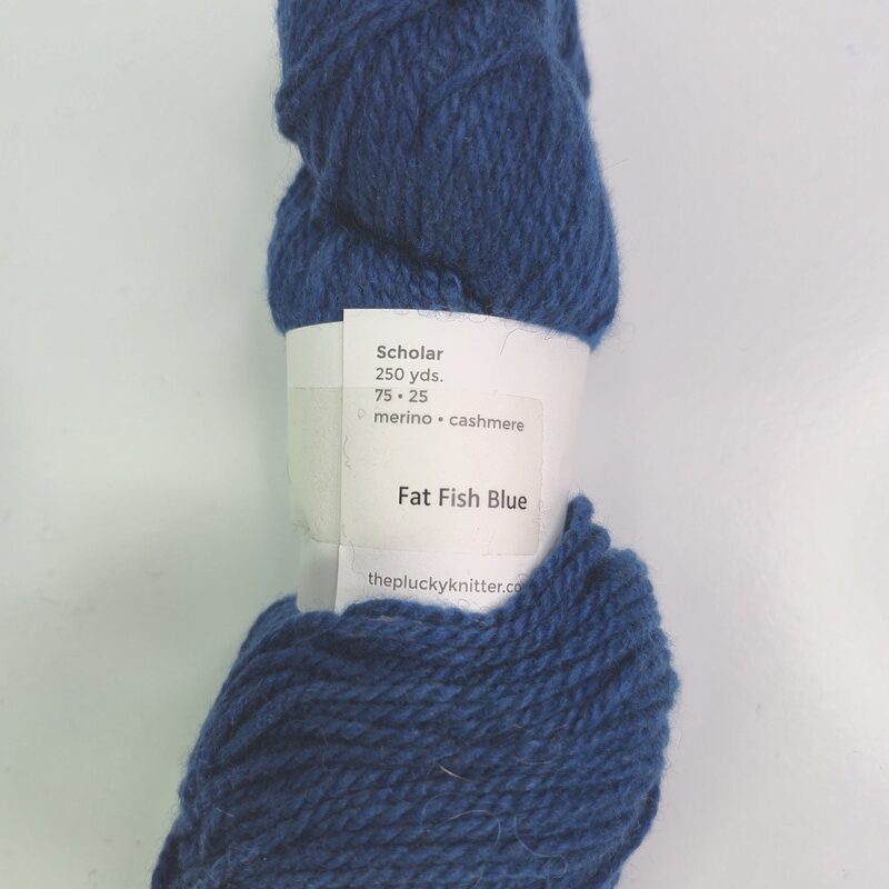 The Plucky Knitter Scholar in Fat Fish Blue - Image 2