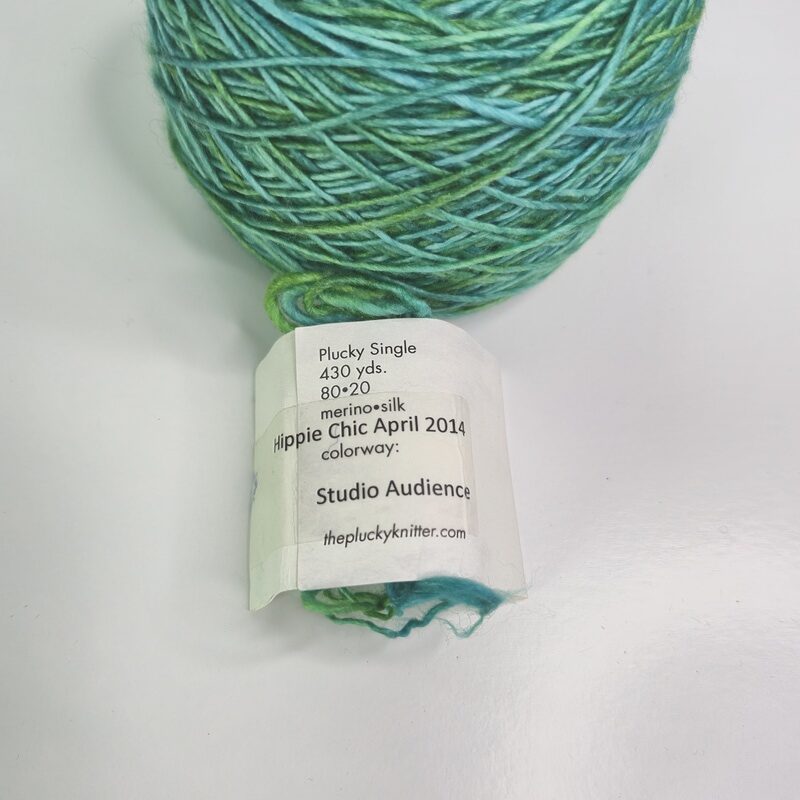 The Plucky Knitter Plucky Single in Hippie Chic April 2014 Studio Audience - Image 4