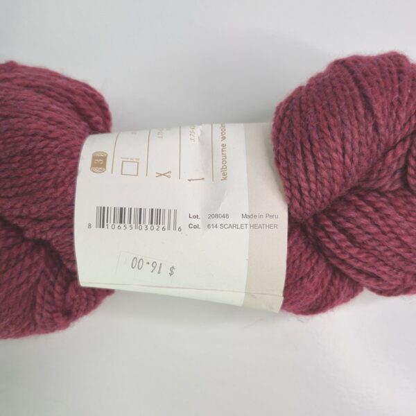 Image of Kelbourne Woolens Scout in 614 Scarlet Heather