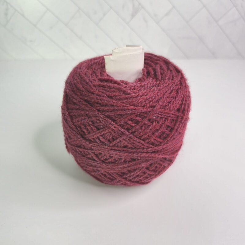 Kelbourne Woolens Scout in 614 Scarlet Heather - Image 3