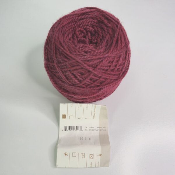 Image of Kelbourne Woolens Scout in 614 Scarlet Heather