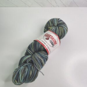 Geektastic Fibers Superhero Sock Self Striping in Champ