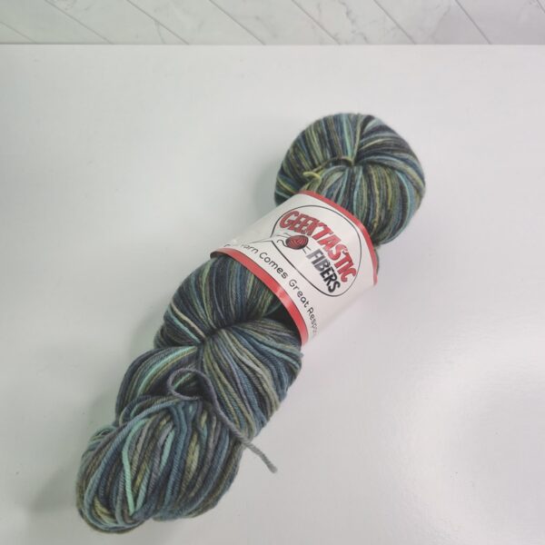 Image of Geektastic Fibers Superhero Sock Self Striping in Champ
