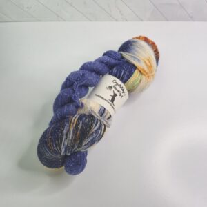 Crystalskye's Hand Dyed Ocicat Stardust Fingering in Halloween at Hogwarts - Image 1