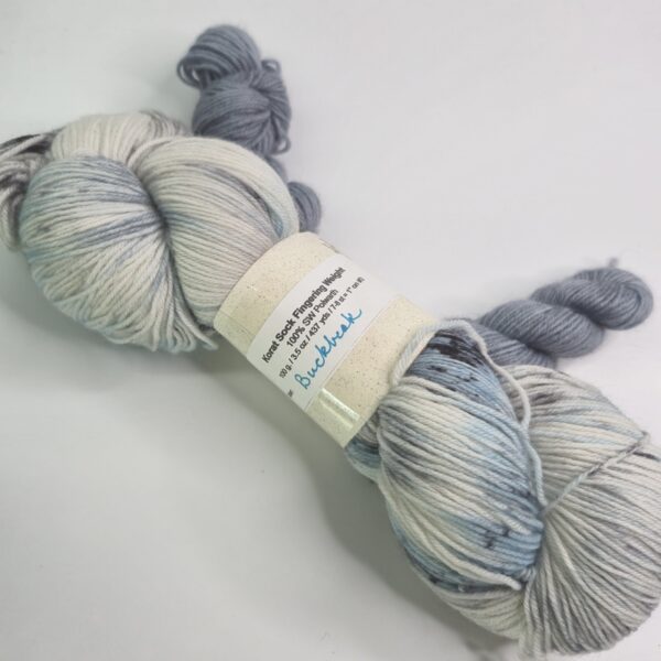 Image of Crystalskye's Hand Dyed Korat Fingering in Buckbeak