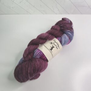 Crystalskye's Hand Dyed Russian Blue Fingering in Hermoine's Bag - Image 1