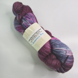 Crystalskye's Hand Dyed Russian Blue Fingering in Hermoine's Bag - Image 2