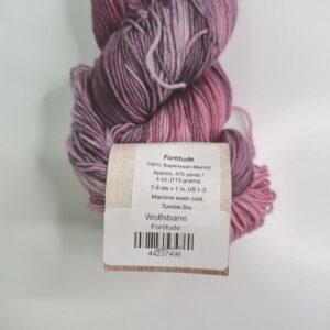 Forbidden Fiber Co. Fortitude Fingering in Wolfsbane - Image 2
