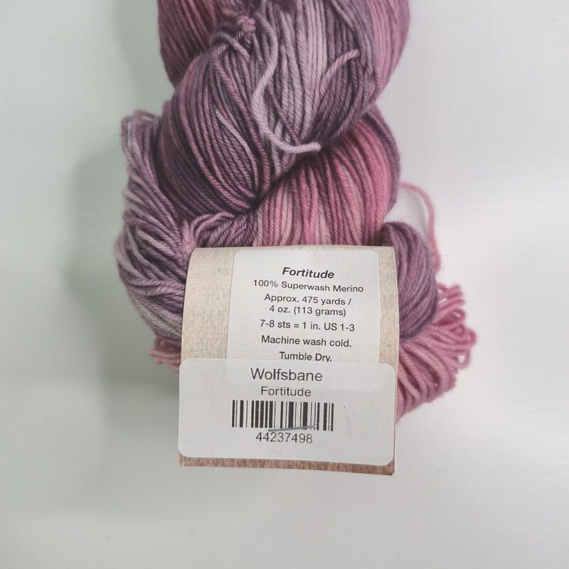 Forbidden Fiber Co. Fortitude Fingering in Wolfsbane - Image 2
