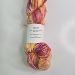 Toad Hollow Yarns Sock Toad in 2020 Harry Potter Club August Fizzing Whizbees - Image 2